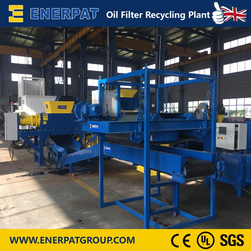 Enerpat Oil Filter Recycling Plant
